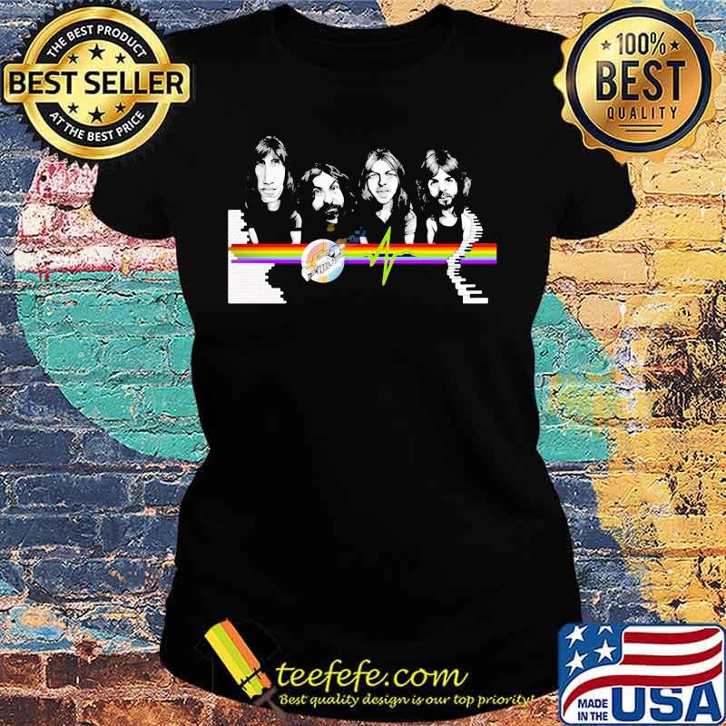 Pink floyd band music rainbow s Ladies tee Pink floyd band music rainbow s Ladies tee