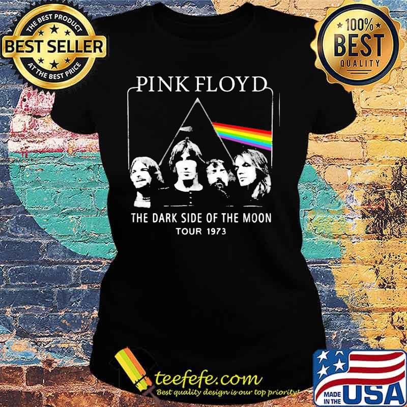 Pink floyd band the dark side of the moon tour 1973 s Ladies tee Pink floyd band the dark side of the moon tour 1973 s Ladies tee