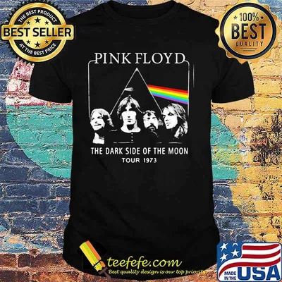 Pink floyd band the dark side of the moon tour 1973 shirt