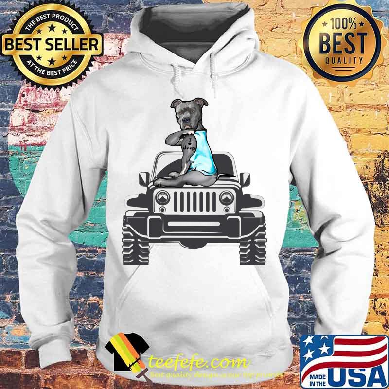 Pitbull tattoos i love car s Hoodie Pitbull tattoos i love car s Hoodie