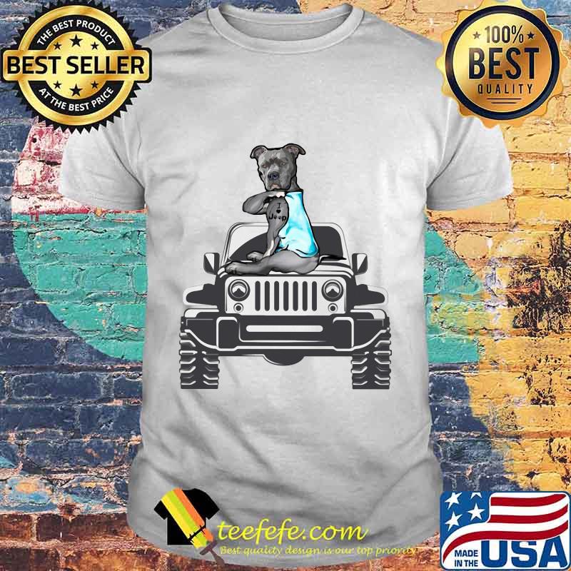 Pitbull tattoos i love car shirt Pitbull tattoos i love car shirt