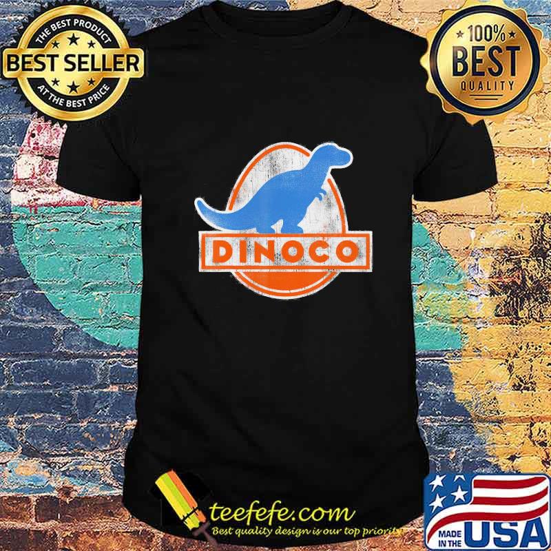 Pixar cars iconic dinoco dinosaur logo shirt