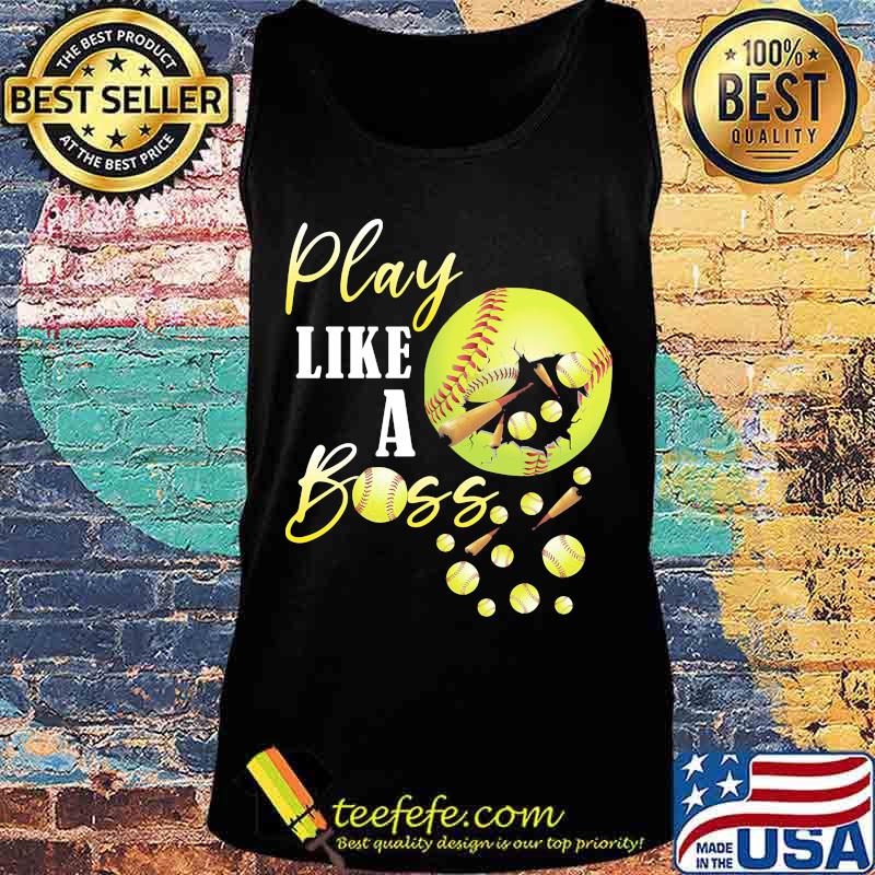 Play like a boss softball s Tank top Play like a boss softball s Tank top