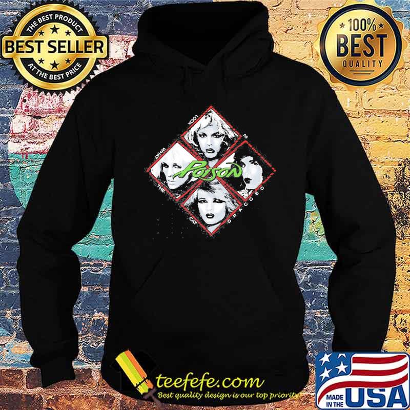 Poison look what the cat dragged in tour mens vintage classic Hoodie Poison look what the cat dragged in tour mens vintage classic Hoodie
