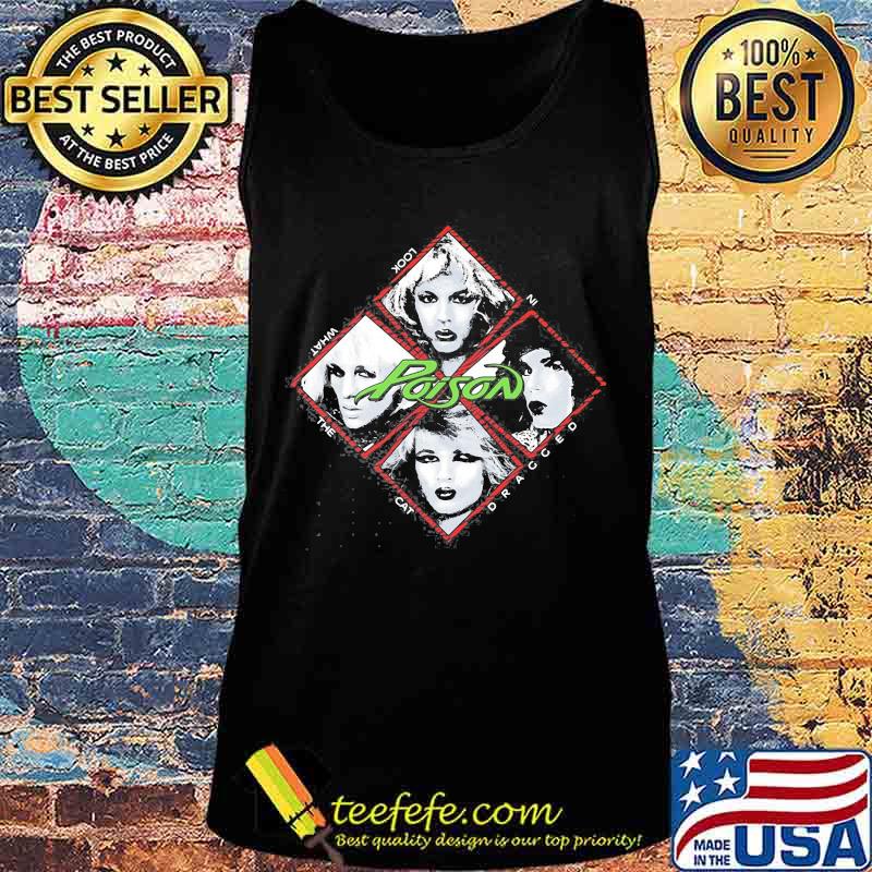 Poison look what the cat dragged in tour mens vintage classic Tank top Poison look what the cat dragged in tour mens vintage classic Tank top