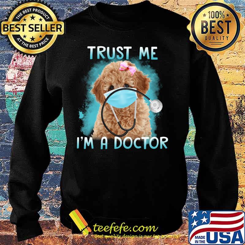 Poodle mask trust me i'm a doctor s Sweater Poodle mask trust me i'm a doctor s Sweater