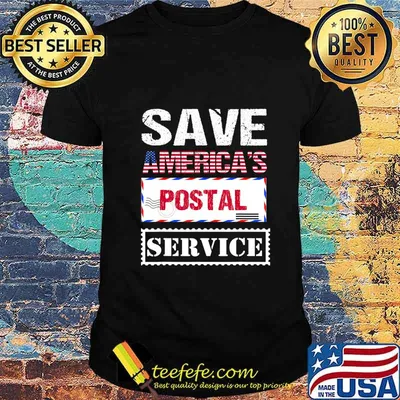 Postal Worker Gifts Save Americas Postal Service Post Office T-Shirt