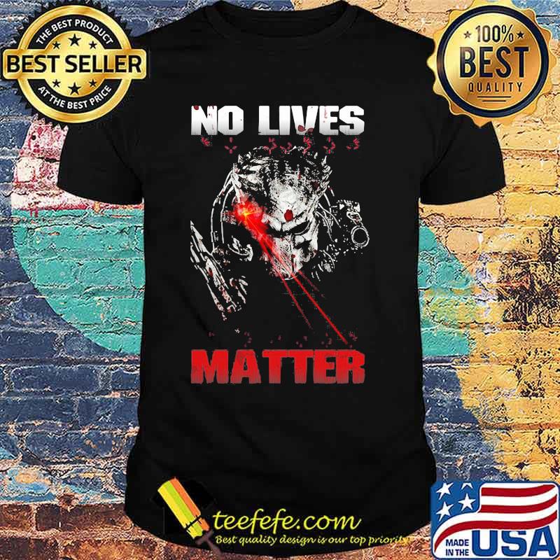 Predator band no lives matter shirt