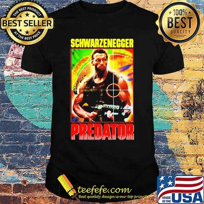 Predator band schwarzenegger predator shirt