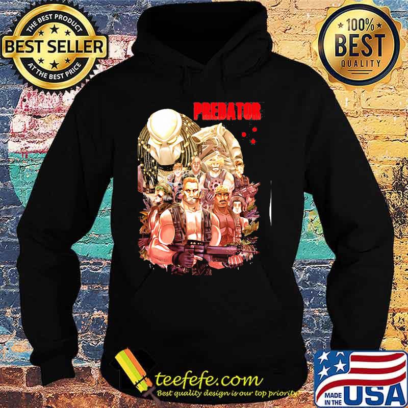 Predator movie cartoon characters s Hoodie Predator movie cartoon characters s Hoodie