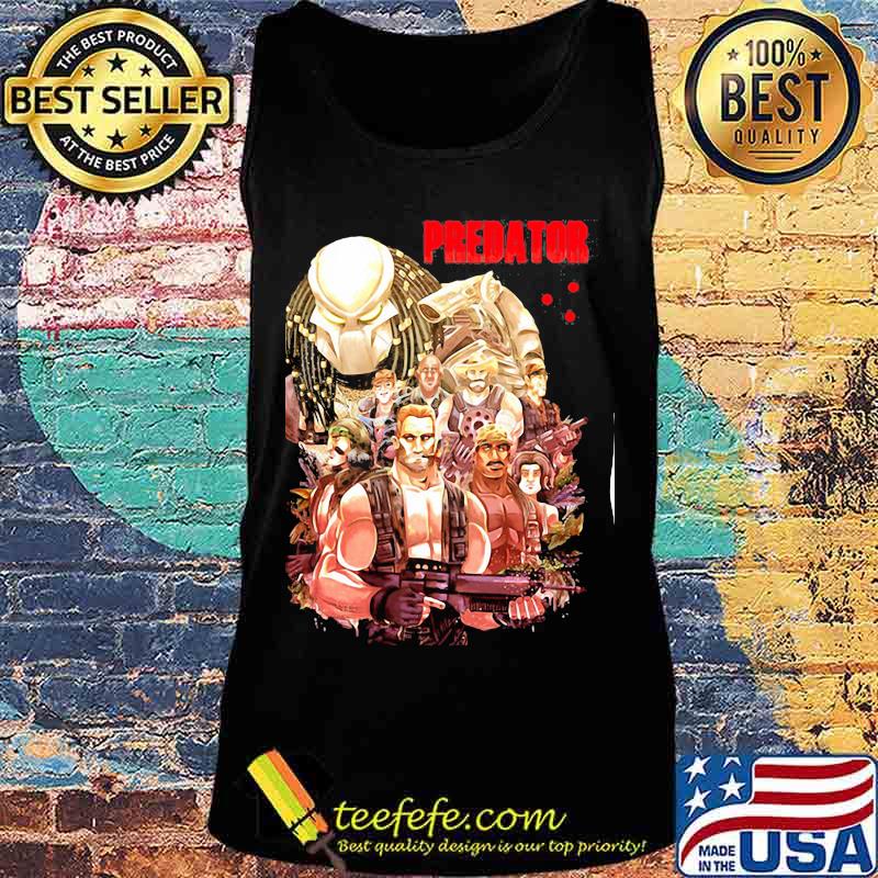 Predator movie cartoon characters s Tank top Predator movie cartoon characters s Tank top