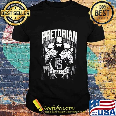 Pretorian ps since 2003 shirt
