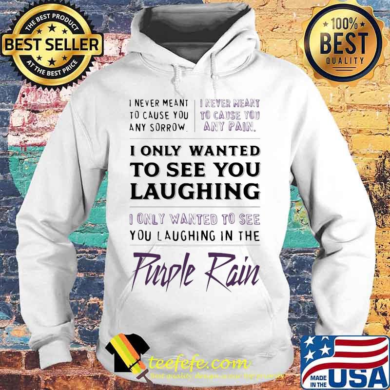 Prince i never meant to cause you any sorrow purple rain s Hoodie Prince i never meant to cause you any sorrow purple rain s Hoodie