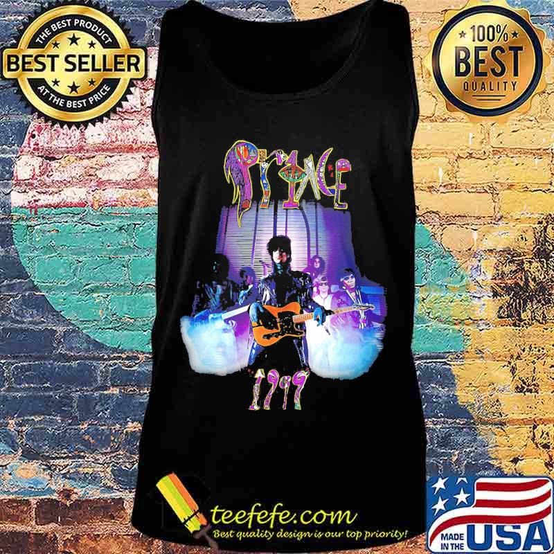 Prince playing guitar 1999 s Tank top Prince playing guitar 1999 s Tank top
