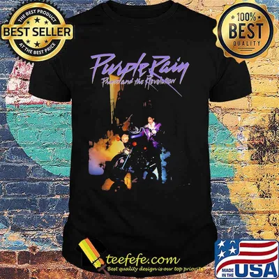 Prince purple pain pranrrland the revolution shirt