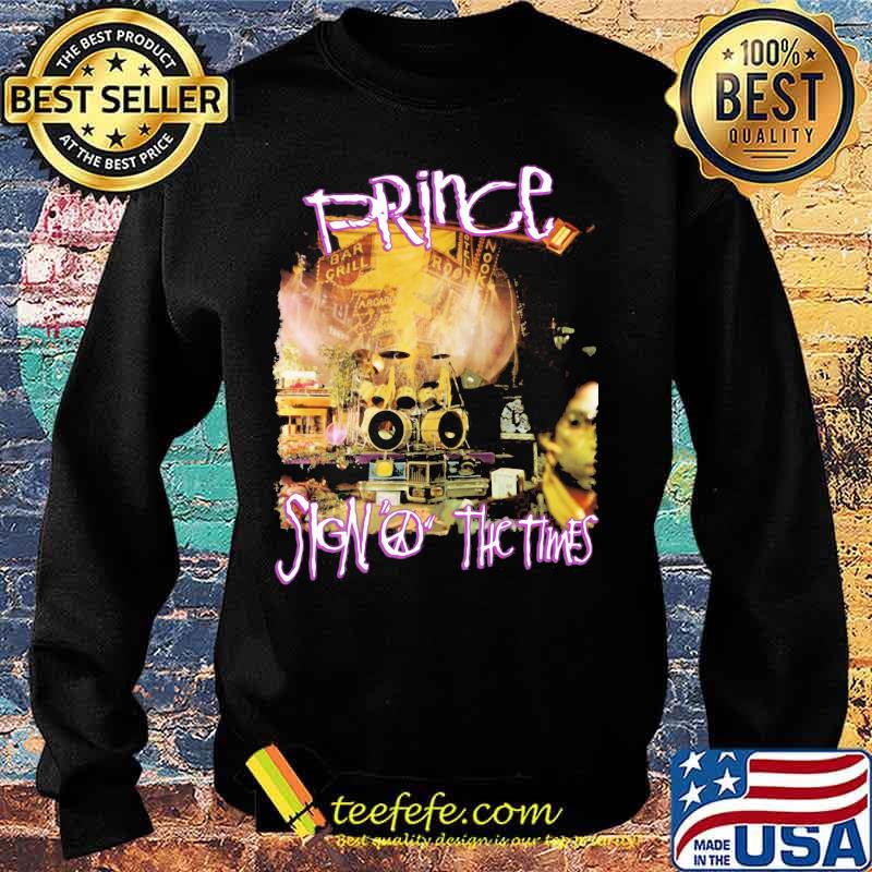Prince sign o the times album s Sweater Prince sign o the times album s Sweater