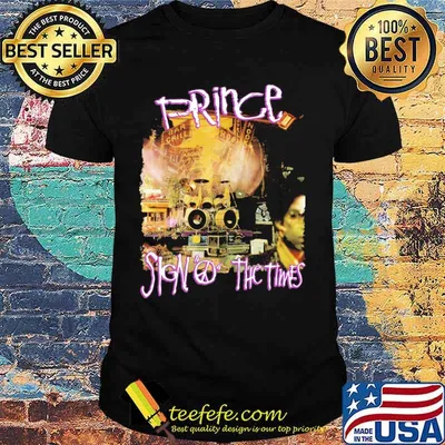 Prince sign o the times album shirt