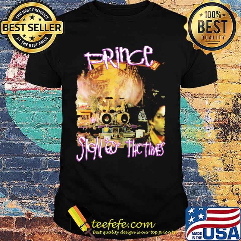 Prince sign o the times album shirt