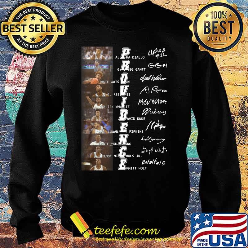 Providence friars men's basketball players signatures s Sweater Providence friars men's basketball players signatures s Sweater