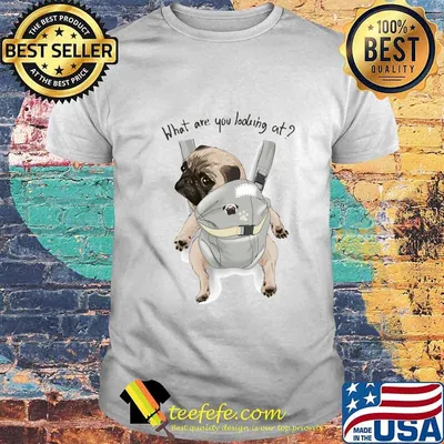 Pug what are you looking at shirt