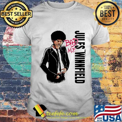 Pulp fiction bad mf jules winnfield shirt