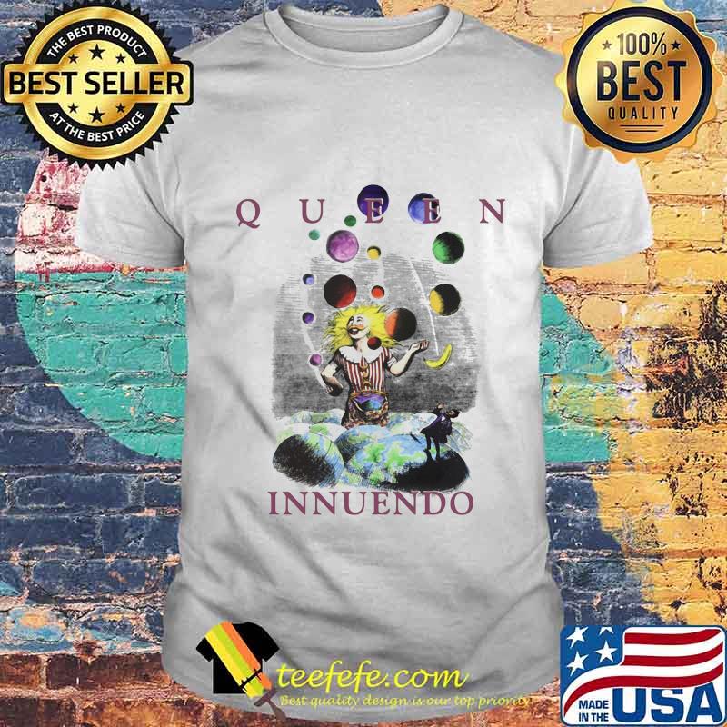 Queen band innuendo album shirt