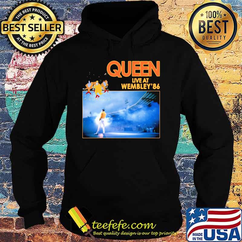 Queen band live at wembley 86 s Hoodie Queen band live at wembley 86 s Hoodie