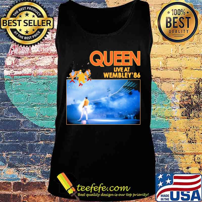Queen band live at wembley 86 s Tank top Queen band live at wembley 86 s Tank top