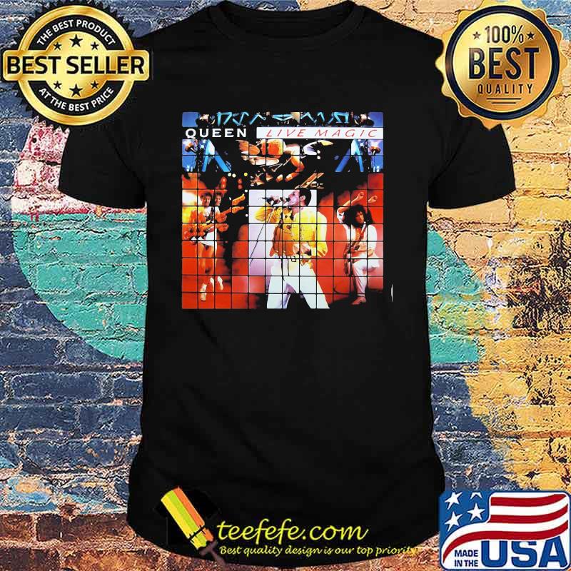 Queen band live magic 1986 shirt