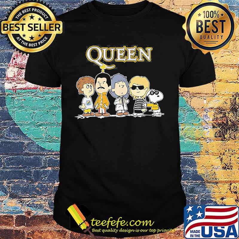 Queen band the peanuts members shirt Queen band the peanuts members shirt