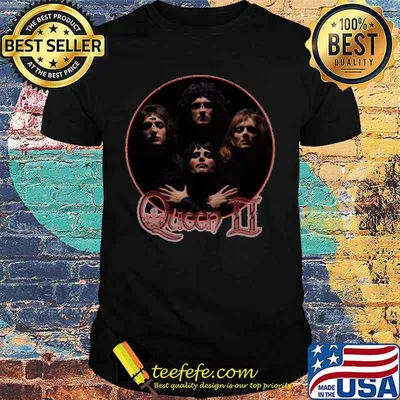 Queen ii band members shirt