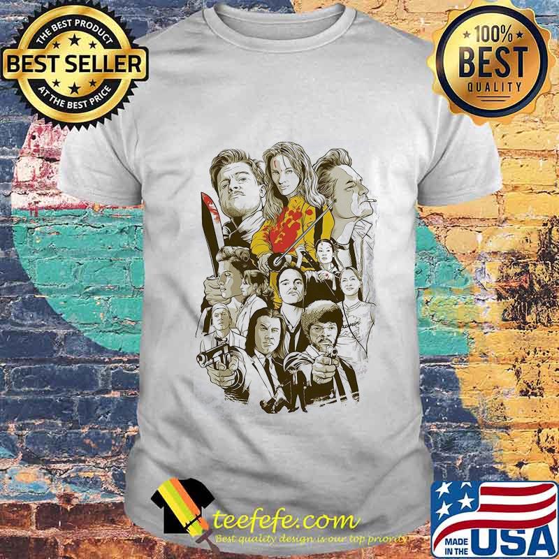 Quentin tarantino movies art shirt Quentin tarantino movies art shirt