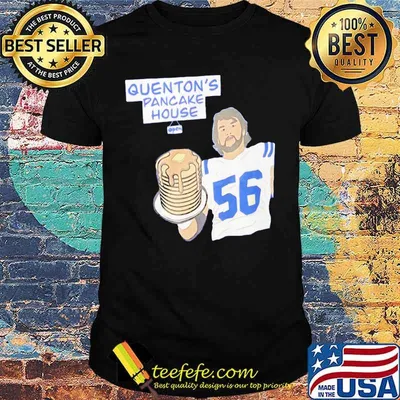 Queton's pancake house open 56 football shirt