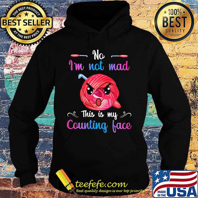 Quilting no i'm not mad this is my counting face s Hoodie Quilting no i'm not mad this is my counting face s Hoodie