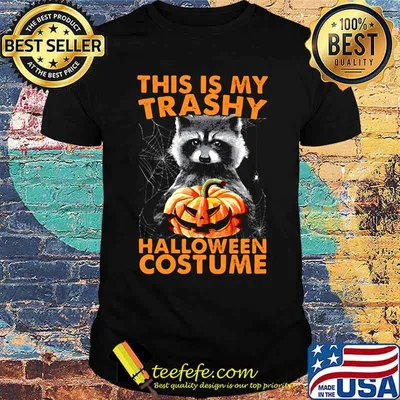 Raccoon this is my trash halloween costume shirt