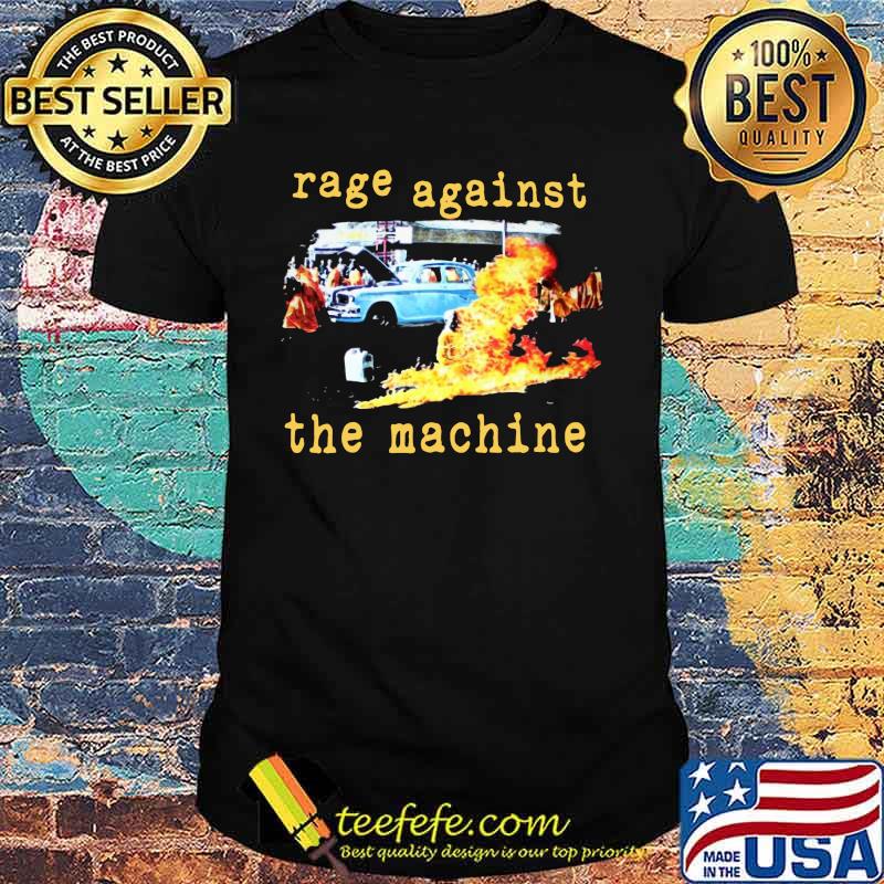 Rage against the machine fire shirt