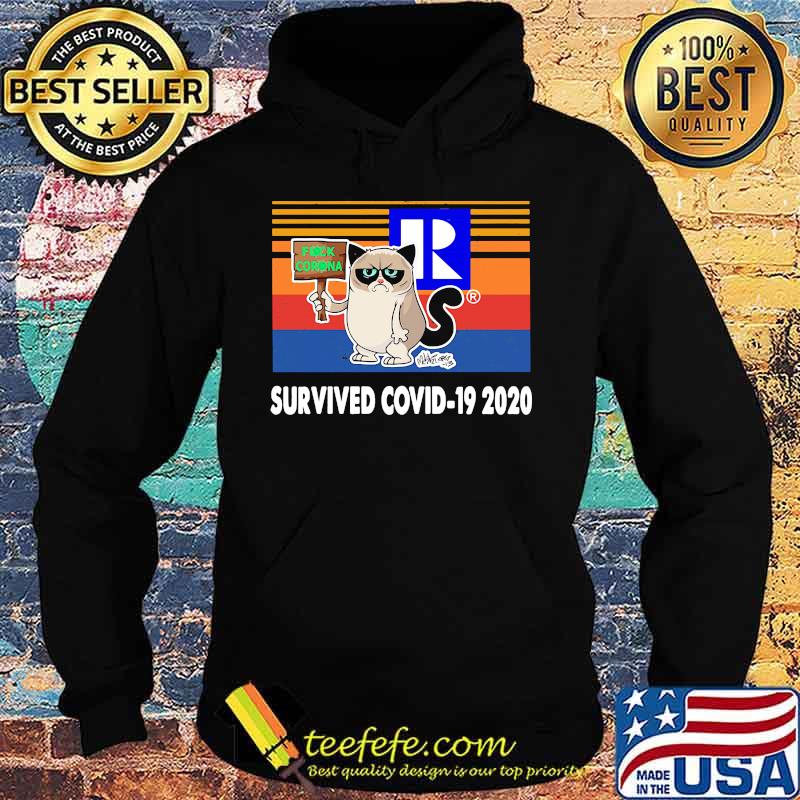 Realtor meme cat fuck coronavirus survived covid-19 2020 vintage retro s Hoodie Realtor meme cat fuck coronavirus survived covid-19 2020 vintage retro s Hoodie