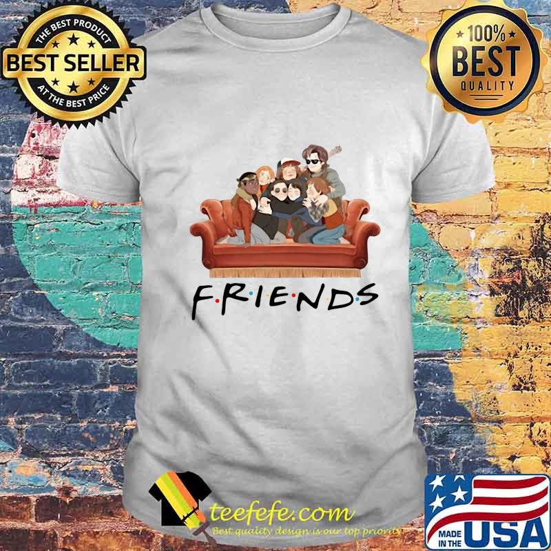 Redbubble stickers stranger things friends shirt