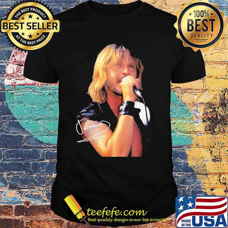 Renaud sechan rose singing signature shirt