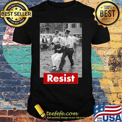 Resist young bernie sanders arrested shirt