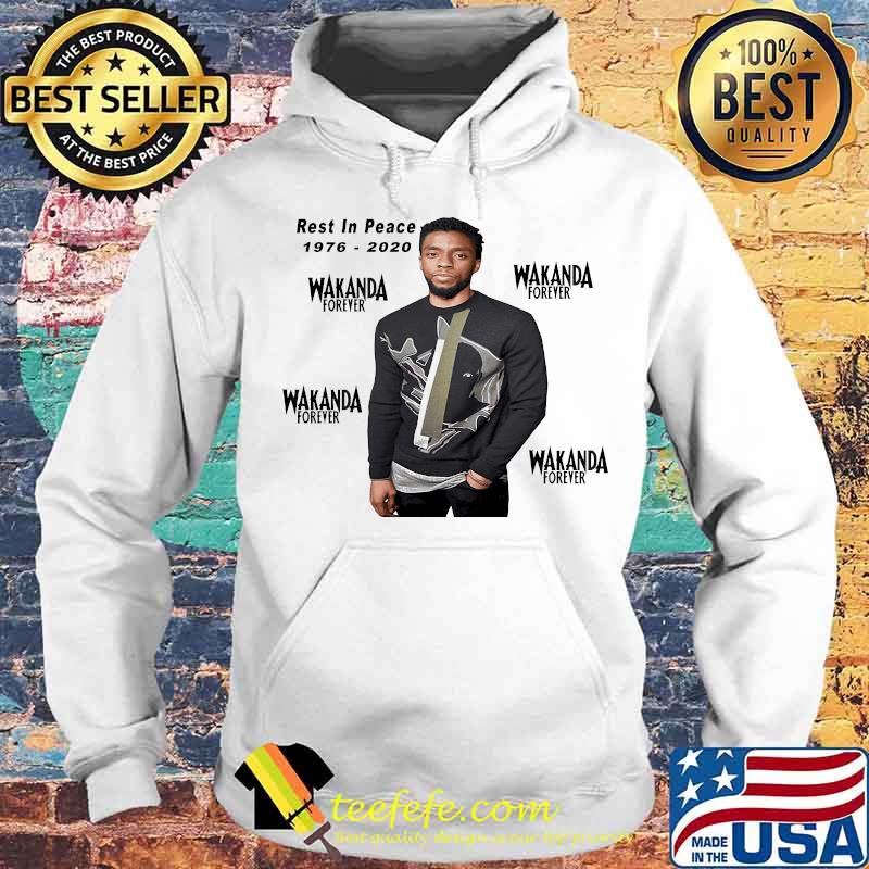 Rest in peace 1976 2020 wakanda forever black panther chadwick rip s Hoodie Rest in peace 1976 2020 wakanda forever black panther chadwick rip s Hoodie