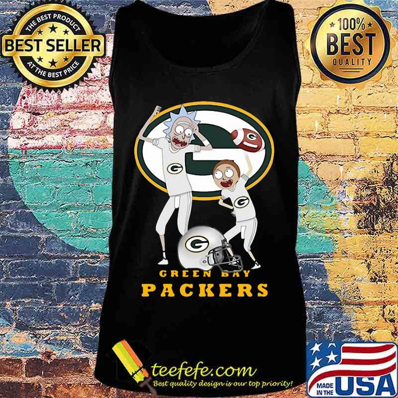 Rick and morty green bay packers s Tank top Rick and morty green bay packers s Tank top