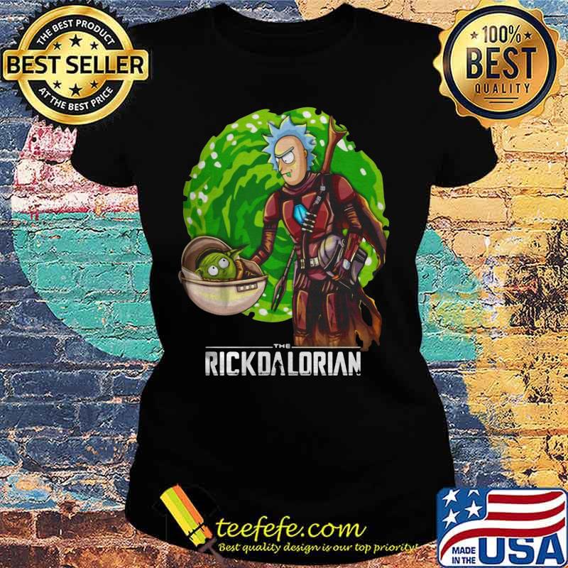 Rick and morty the rickdalorian s Ladies tee Rick and morty the rickdalorian s Ladies tee