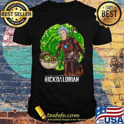 Rick and morty the rickdalorian shirt