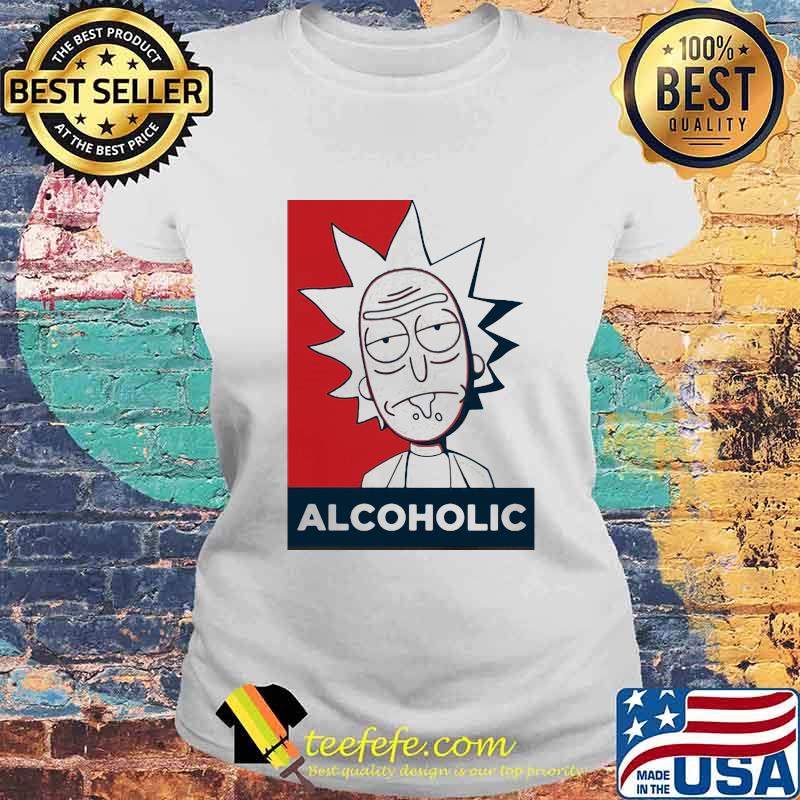 Rick science alcoholic cartoon s Laides tee Rick science alcoholic cartoon s Laides tee