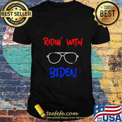 Ridin With Biden, Vote Joe Biden for President 2020 Funny T-Shirt