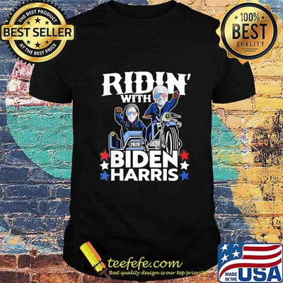Ridin with joe biden kamala harris stars shirt