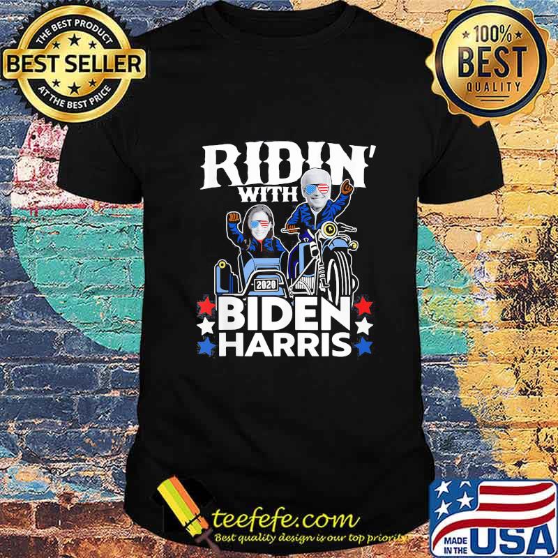 Ridin with joe biden kamala harris stars shirt