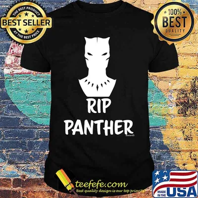 Rip black panther chadwick shirt
