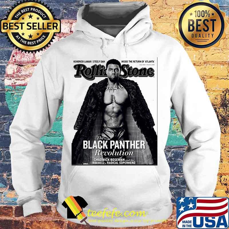 Rip Black Panther Recolution Rolling Stone Chadwick Boseman s Hoodie Rip Black Panther Recolution Rolling Stone Chadwick Boseman s Hoodie